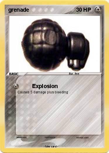 Pokemon grenade