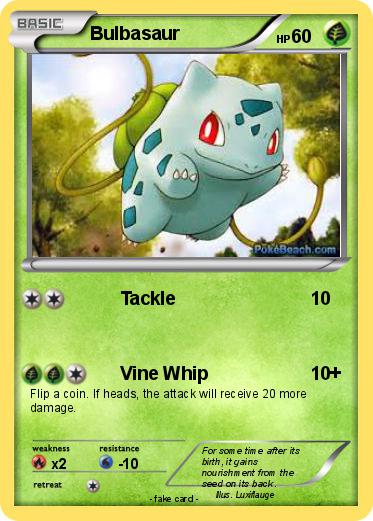 Pokemon Bulbasaur