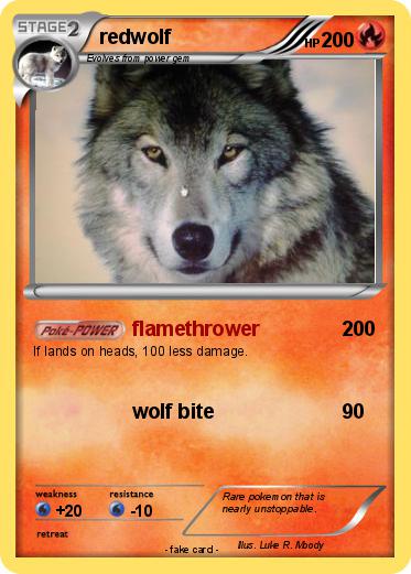 Pokemon redwolf