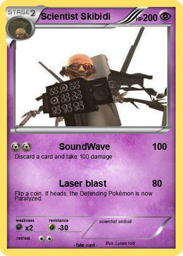 Pokemon Scientist Skibidi