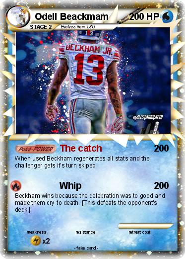 Pokemon Odell Beackmam