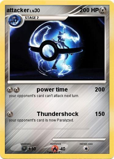 Pokemon attacker