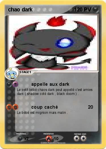 Pokemon chao dark
