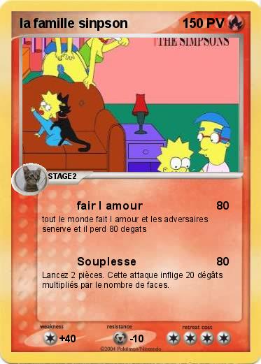 Pokemon la famille sinpson