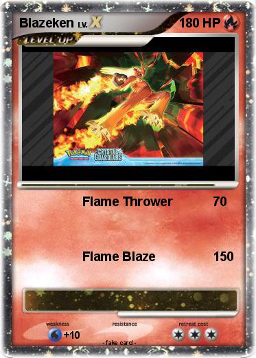 Pokemon Blazeken