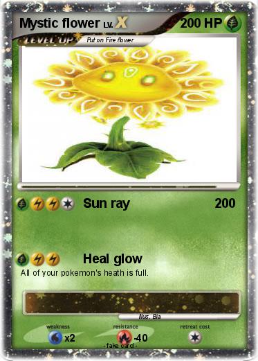 Pokemon Mystic flower