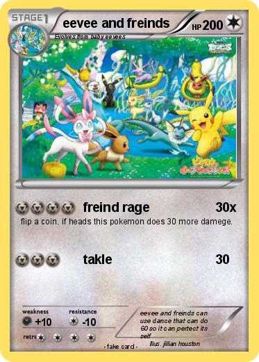 Pokemon eevee and freinds