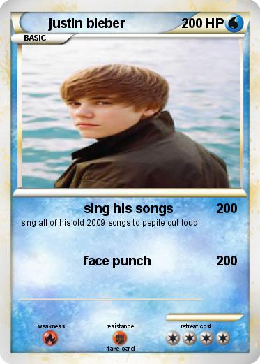 Pokemon justin bieber
