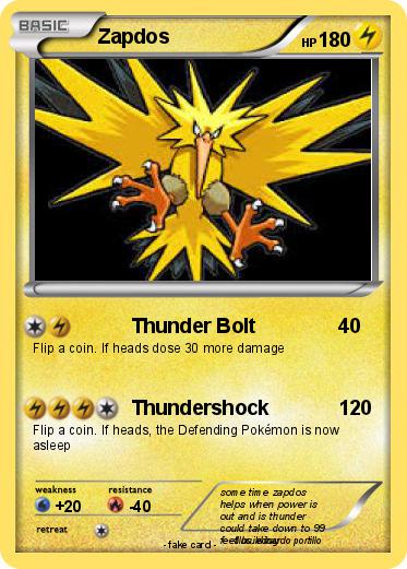 Pokemon Zapdos