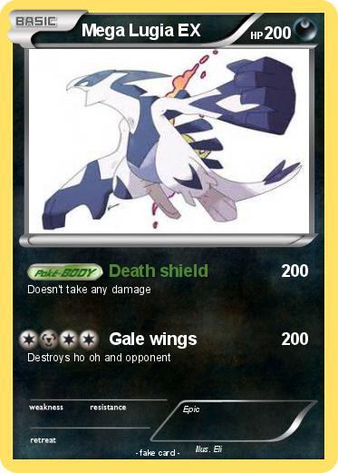 Pokemon Mega Lugia EX