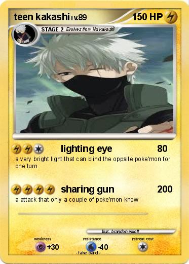 Pokemon teen kakashi