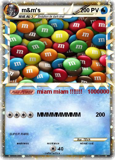 Pokemon m&m's