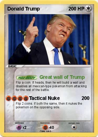 Pokemon Donald Trump