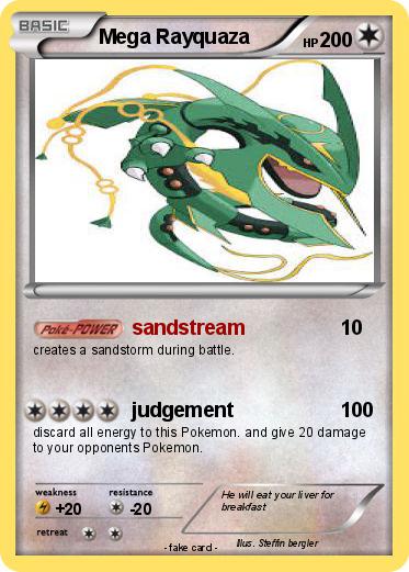 Pokemon Mega Rayquaza