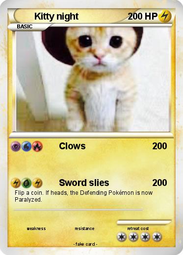 Pokemon Kitty night
