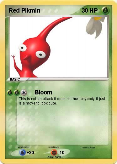 Pokemon Red Pikmin