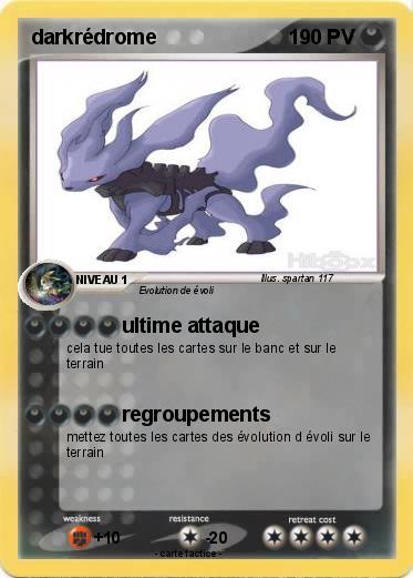 Pokemon darkrédrome