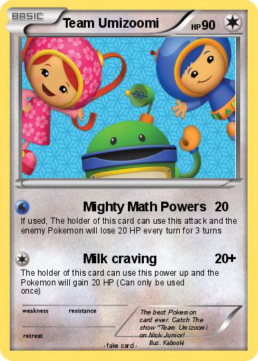 Pokemon Team Umizoomi