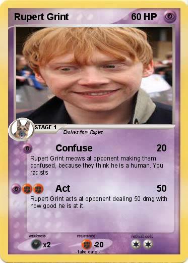 Pokemon Rupert Grint