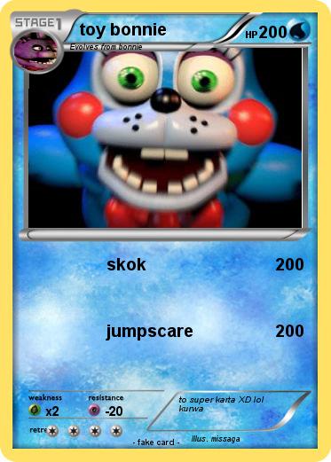 Pokemon toy bonnie