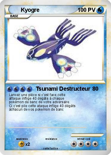 Pokemon Kyogre