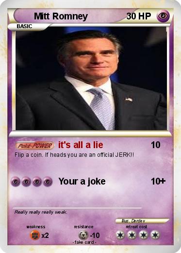 Pokemon Mitt Romney