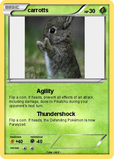 Pokemon carrotts