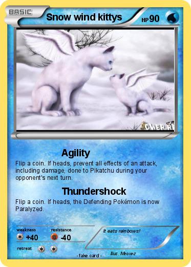 Pokemon Snow wind kittys