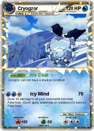 Pokemon Cryogzor