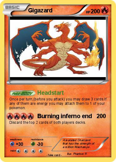 Pokemon Gigazard