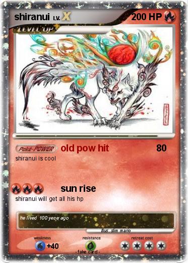 Pokemon shiranui