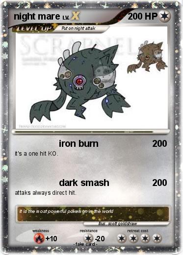 Pokemon night mare