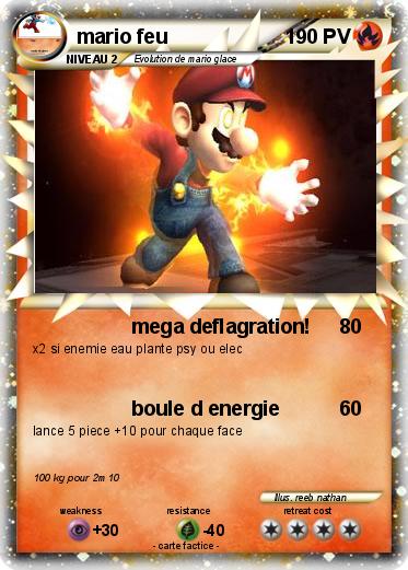 Pokemon mario feu