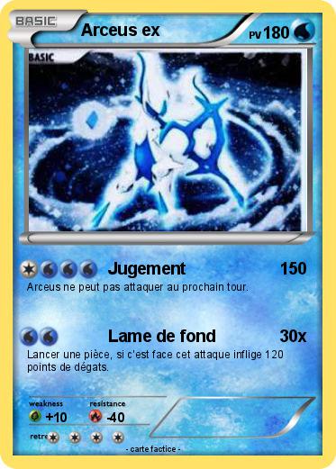 Pokemon Arceus ex