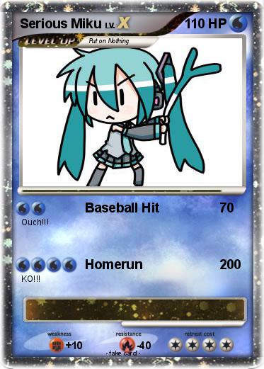 Pokemon Serious Miku