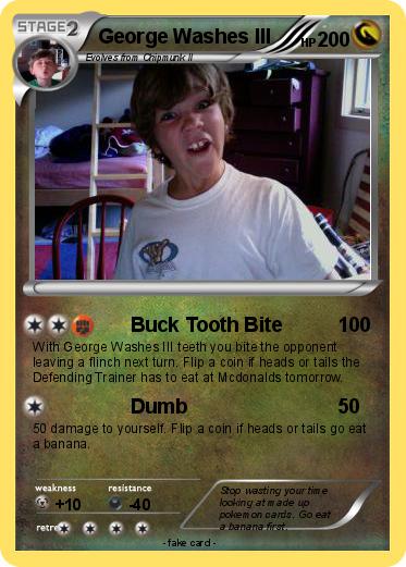 Pokemon George Washes III