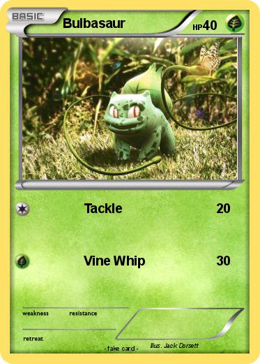Pokemon Bulbasaur