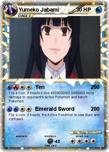 Pokemon Yumeko Jabami