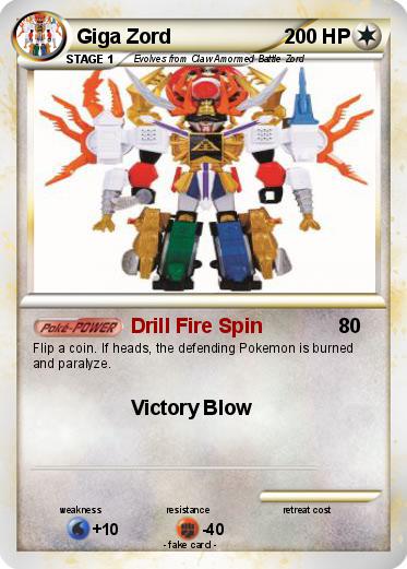 Pokemon Giga Zord