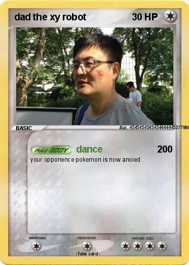 Pokemon dad the xy robot