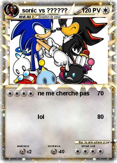 Pokemon sonic vs ??????
