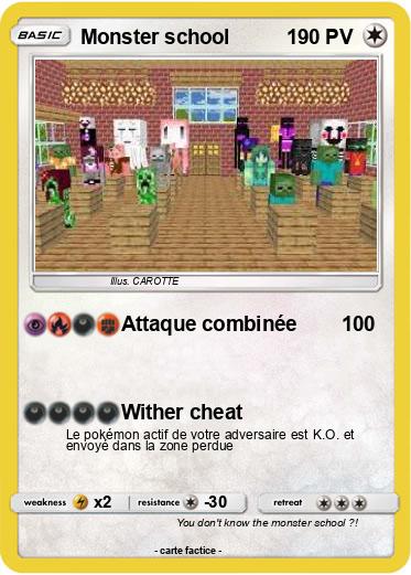 Pokemon Monster school