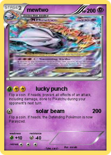 Pokemon mewtwo
