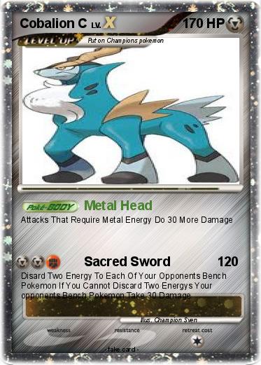 Pokemon Cobalion C