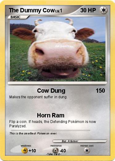 Pokemon The Dummy Cow
