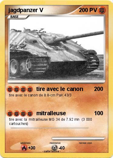 Pokemon jagdpanzer V
