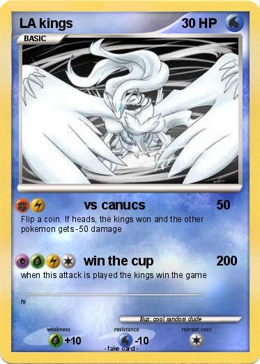 Pokemon LA kings