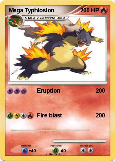 Pokemon Mega Typhlosion