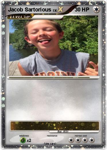 Pokemon Jacob Sartorious