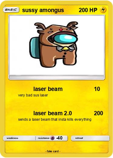 Pokemon sussy amongus